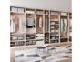 Porta Scarpe Laterale Estraibile mm.460x750x320 Acciaio Verniciato Moka RAL8019 Destra   Emuca - immagine 8